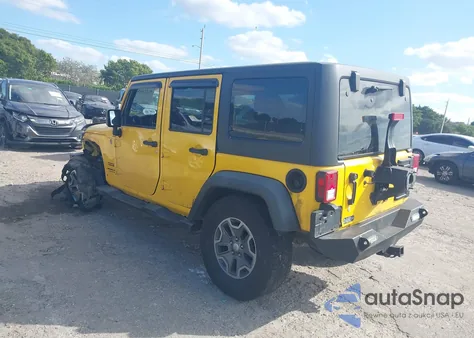 2015 Jeep Wrangler Unlimited Sport from USA, damaged, VIN 1C4BJWDG5FL573788